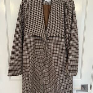 J.O.A Women's Houndstooth Coat